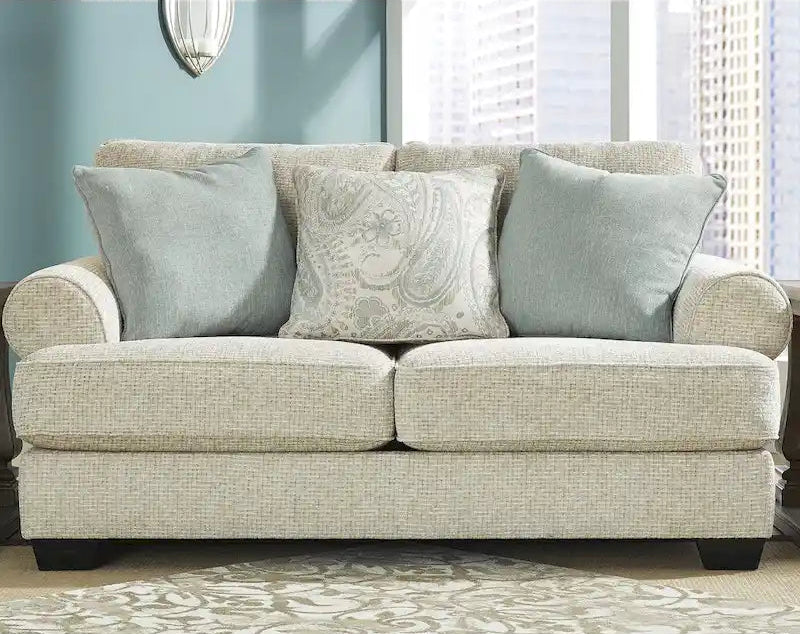 Signature Design by Ashley Monaghan Beige Loveseat - 74W x 45D x 39H