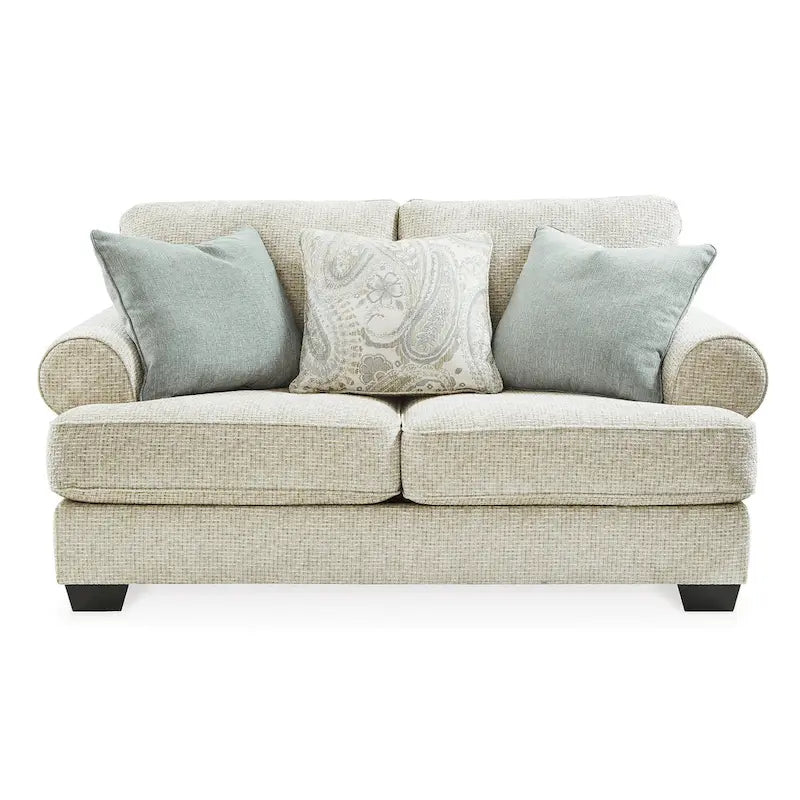 Causeuse beige - 74W x 45D x 39H