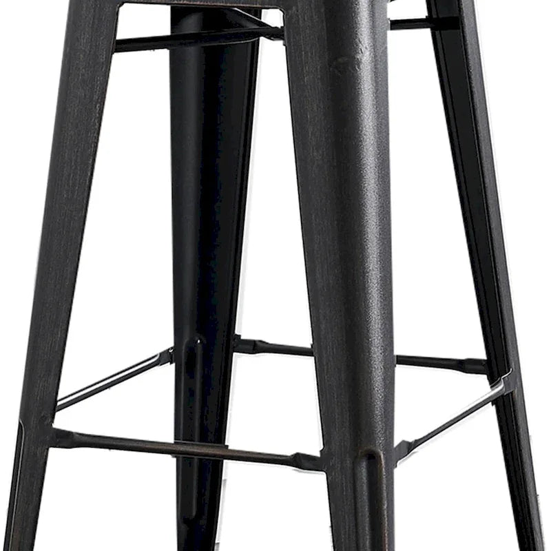 Metalen barkrukken van 30 inch, set van 2