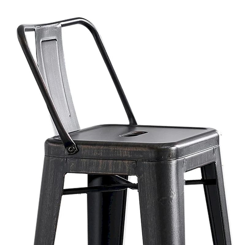 Metalen barkrukken van 30 inch, set van 2
