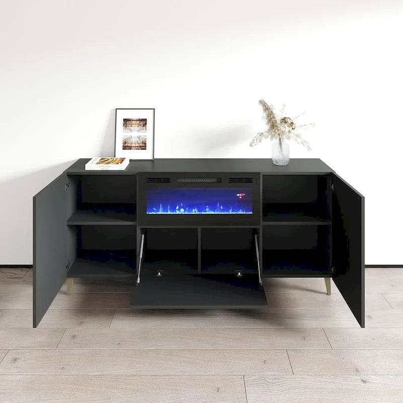 Elektrischer Kamin 71 Sideboard
