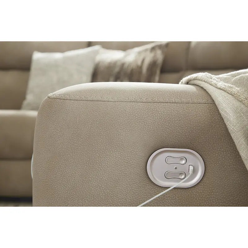 Beiger elektrischer Relaxsessel