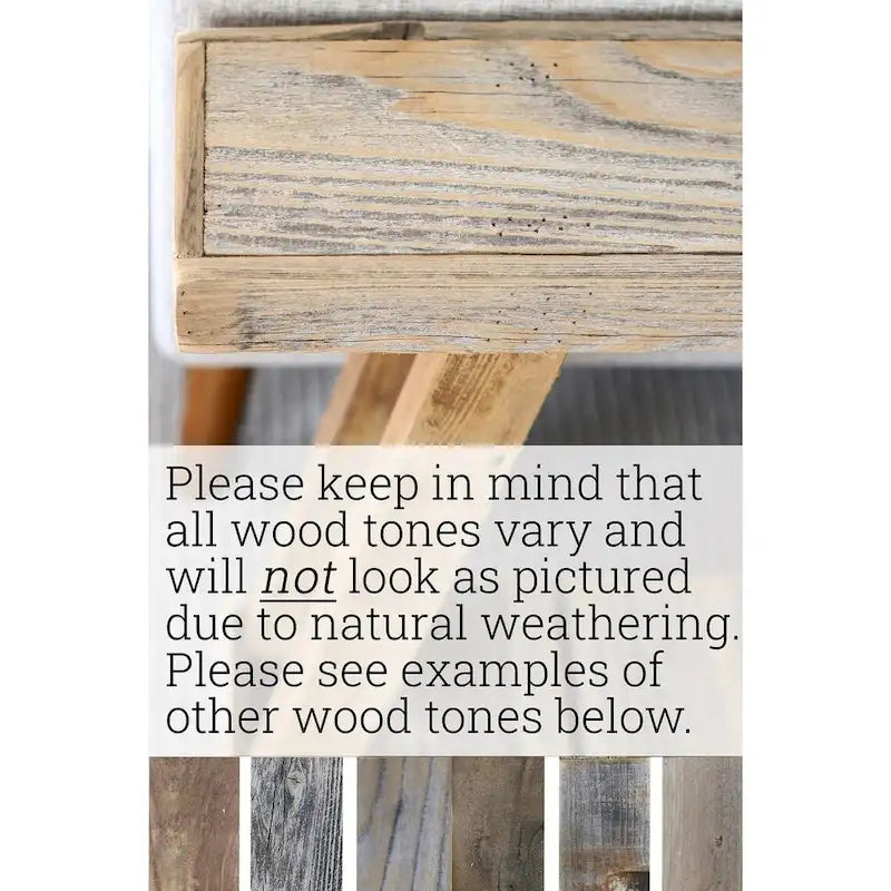 Natural Single Top A-Frame Accent Table